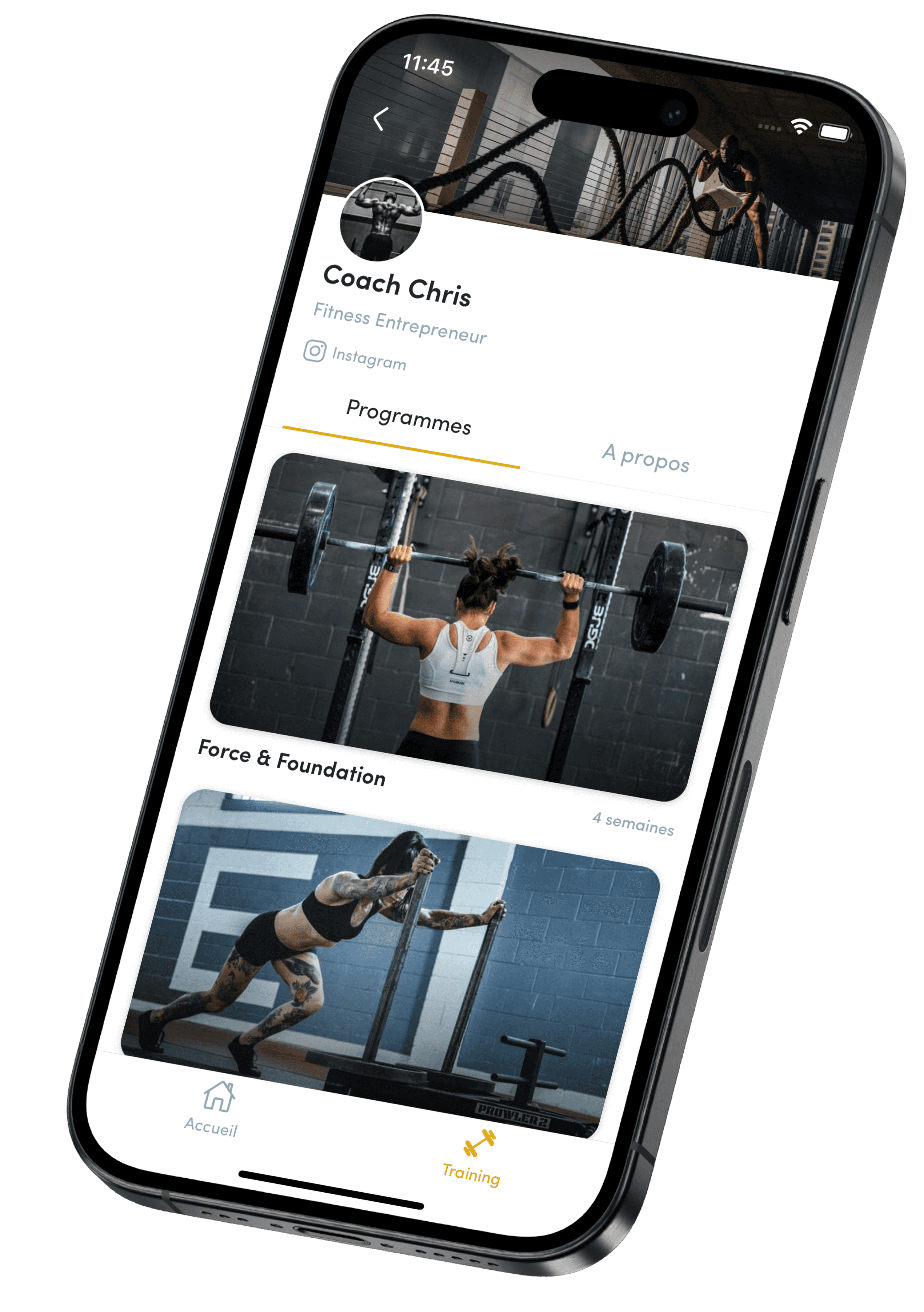 Palestra IOS App